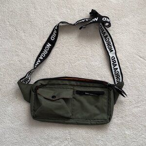 Army Green Mads Nørgaard Fanny Pack/Cross Body Bag
